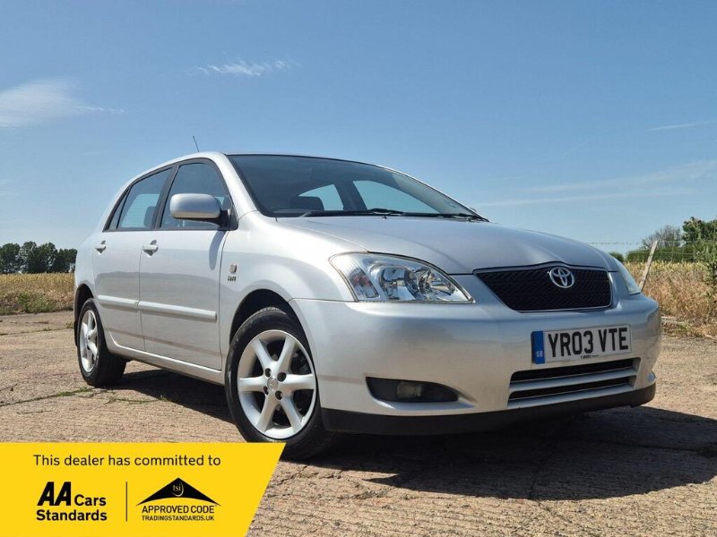 2003 TOYOTA COROLLA 1.4 VVT I T SPIRIT 5DR 2,500 45 THIS 2003 TOYOTA COROLLA... photo